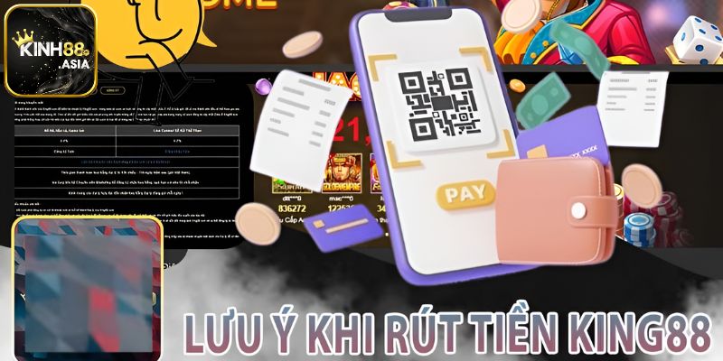 4 điểm cần lưu ý khi thực hiện rút tiền Kinh88